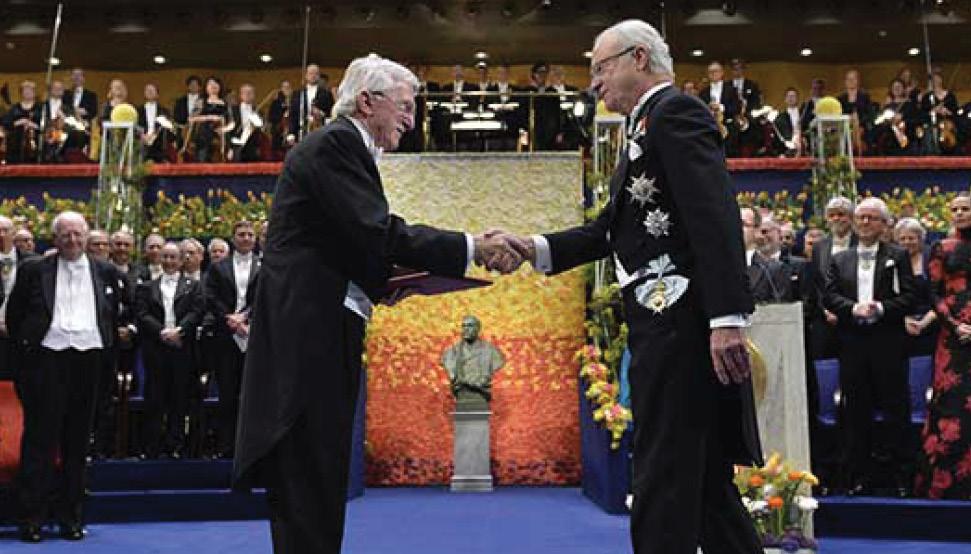 Paul Modrich receives the Nobel Prize in Chemistry