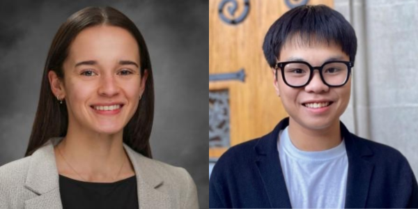 Karly Forker and Bach Nguyen