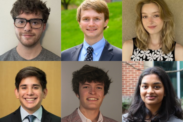 headshots of 6 incoming grad students