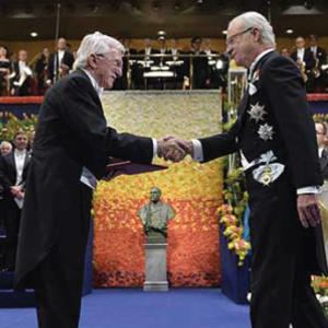 Paul Modrich receives the Nobel Prize in Chemistry