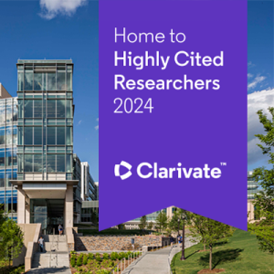 Graphic says home to highly cited researchers 2024